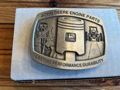 (3) John Deere Belt Buckles