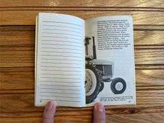 (3) 1967, 1973, 1992 John Deere Farmers Pocket Notebooks