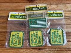(4) John Deere Snowmobile Patches