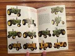 1964 John Deere Waterloo Tractor Works Factory Booklet