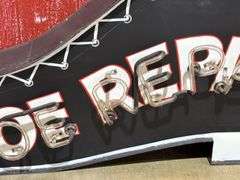 Shoe Repair SST Neon Sign