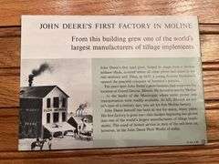 1963 John Deere Plow Works Souvenir Booklet