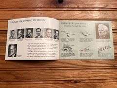 1963 John Deere Plow Works Souvenir Booklet