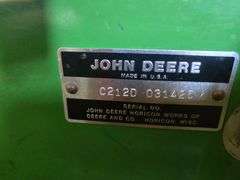 John Deere 212 lawn tractor with attachments