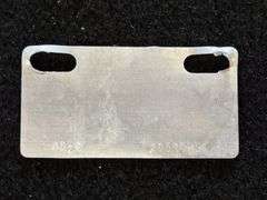 (3) License Plate Topper + Tags