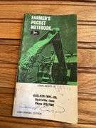 (3) 1967, 1973, 1992 John Deere Farmers Pocket Notebooks