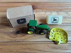 (3) John Deere Tractor, Seat, Nightlight