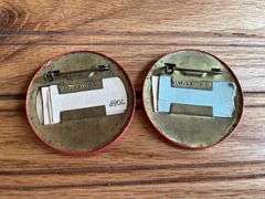 (2) Dairy Cattle Congress Employee Badges