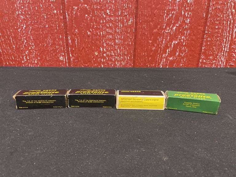 (4) John Deere Prestolite Spark Plugs