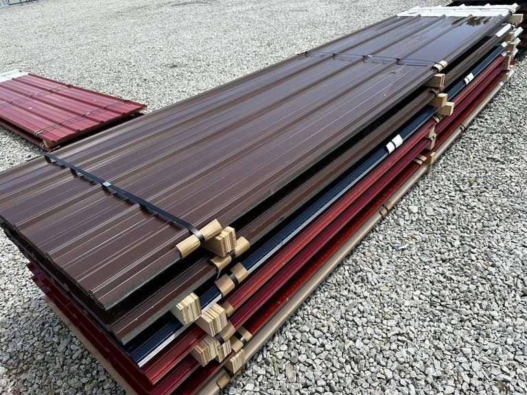 Light Brown Pole Barn Siding