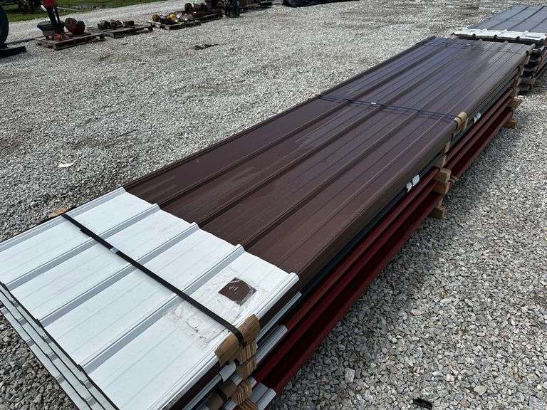 Light Brown Pole Barn Siding