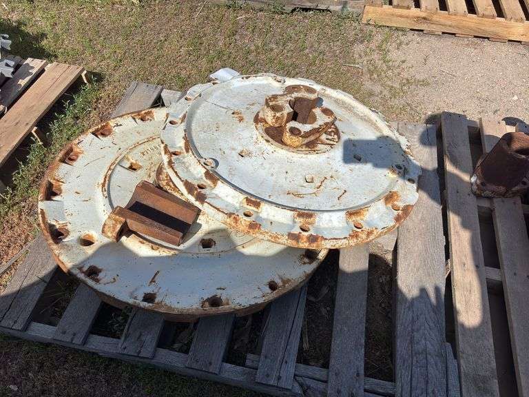 (2) 34” Cast Centers