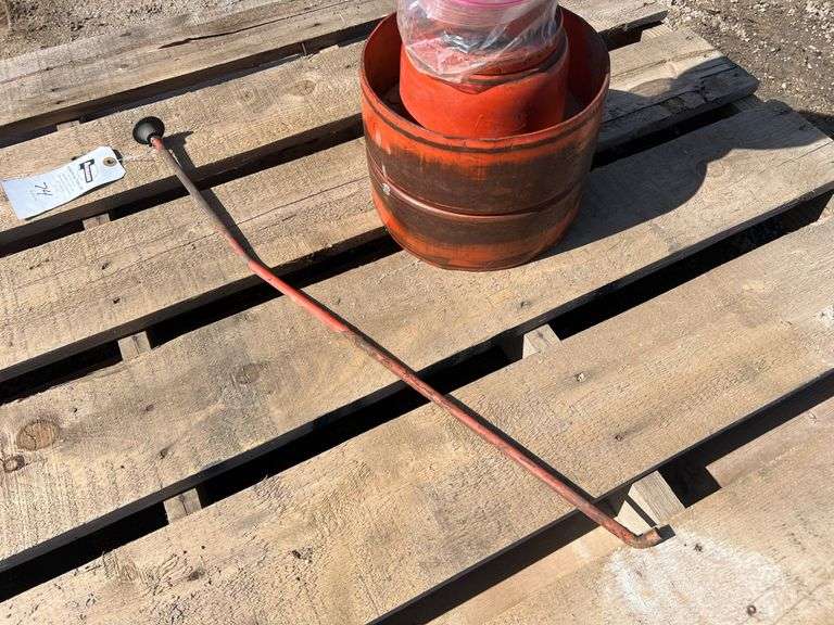 Allis Chalmers D Series Belt Pulley and Engagement Rod