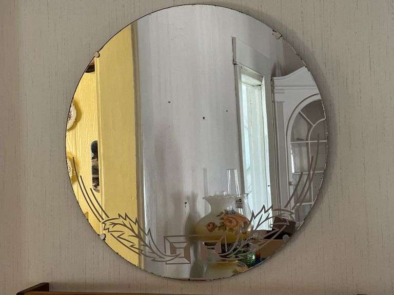 Small Wall Shelf and Mirror