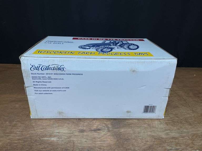 1/16 Case-IH MX110 2002 Wisconsin NIB Ertl