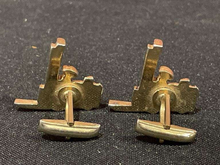 (3) AC Industrial Cuff Links + Pin