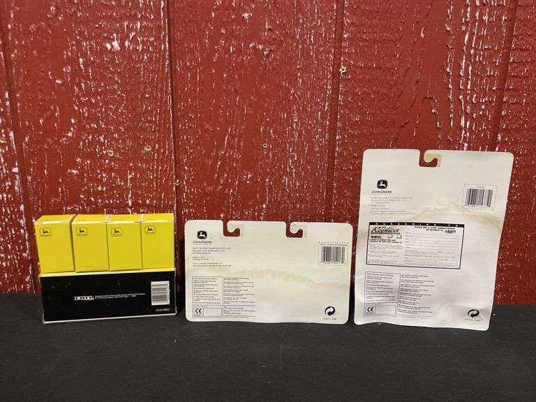 (3) 1/64 John Deere Tractor Sets NIB Ertl