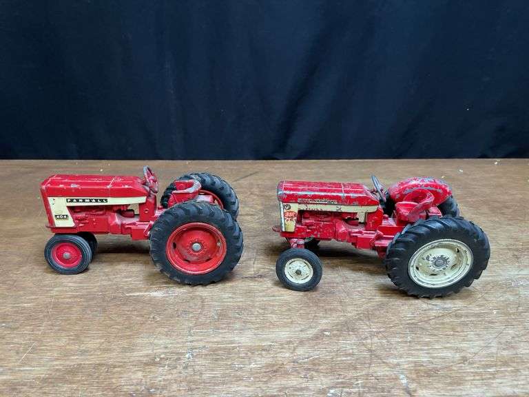 (2) 1/16 Framall 404 + IH 340 Ertl