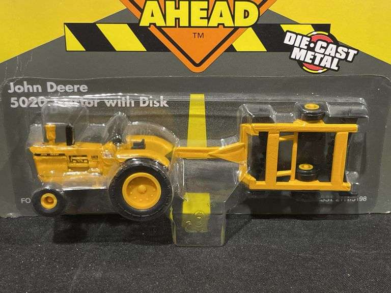 (2) 1/64 John Deere Industrial NIB Ertl