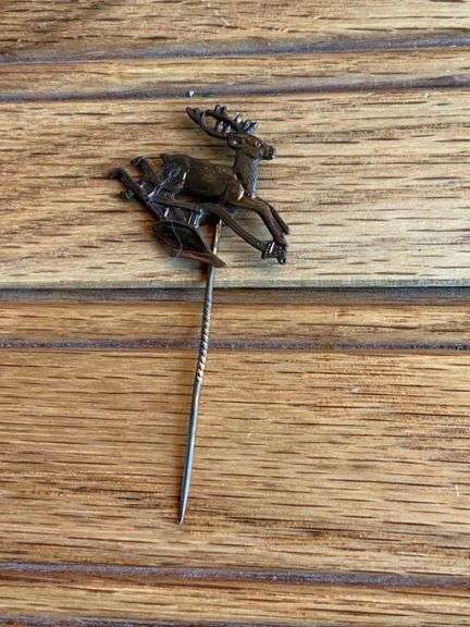(2) John Deere Button + Straight Pin