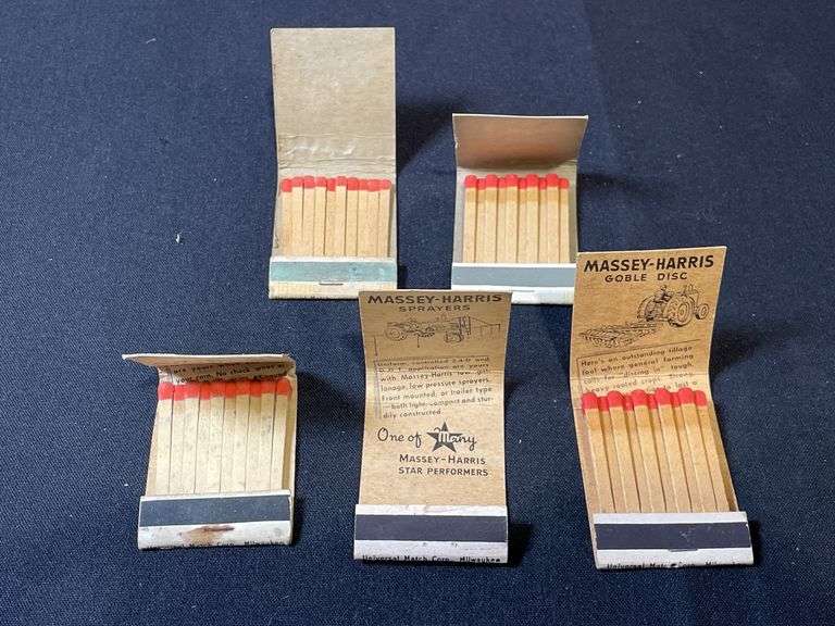 (5) MH Matchbooks