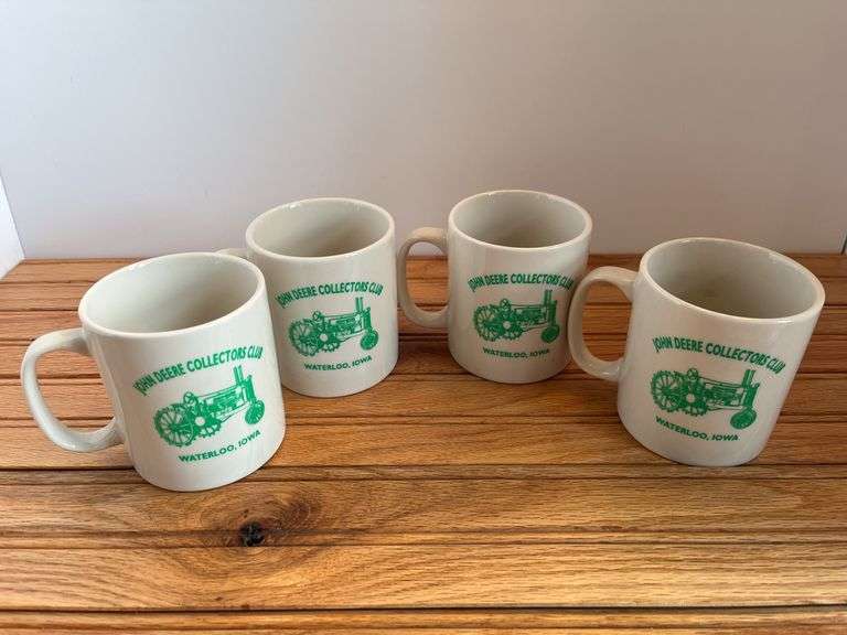 (4) John Deere Collectors Club Mugs image
