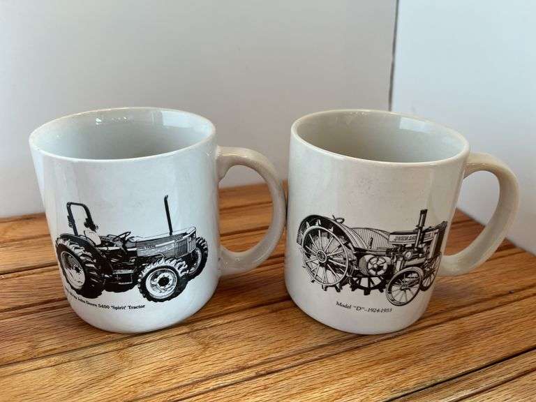 (4) John Deere Servcie Mugs