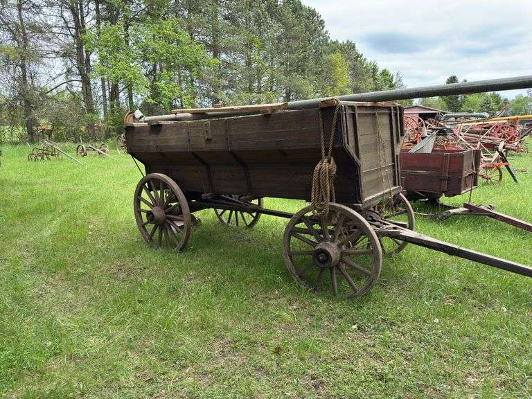 Hotchkiss Horse Drawn Wagon image