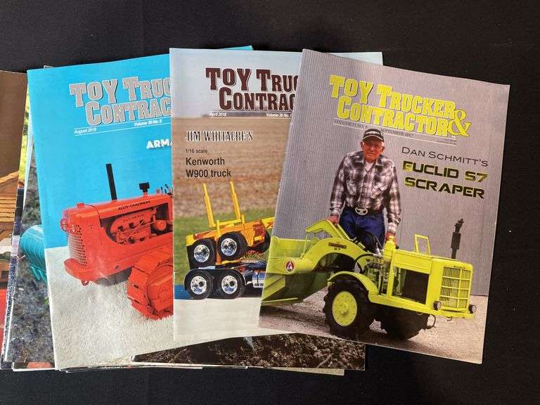 Toy Trucker & Contractor Magazines