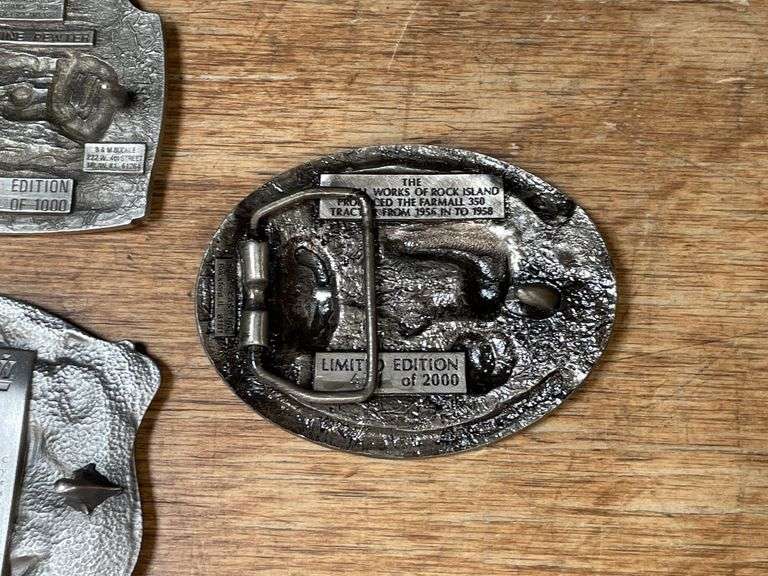 (5) IH Belt Buckles