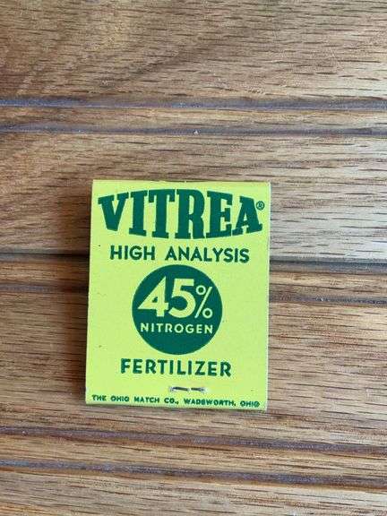 John Deere Grand River Chemical Vitrea Matchbook image