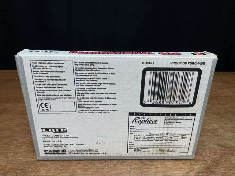 1/16 IH 826 NIB Ertl