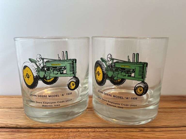 (4) John Deere Employees Credit Union Glasses