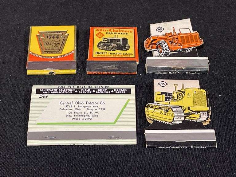 (5) AC Matchbooks