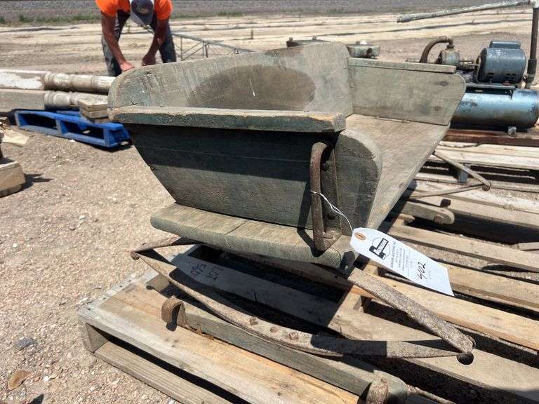 Wooden Wagon Bench Seat