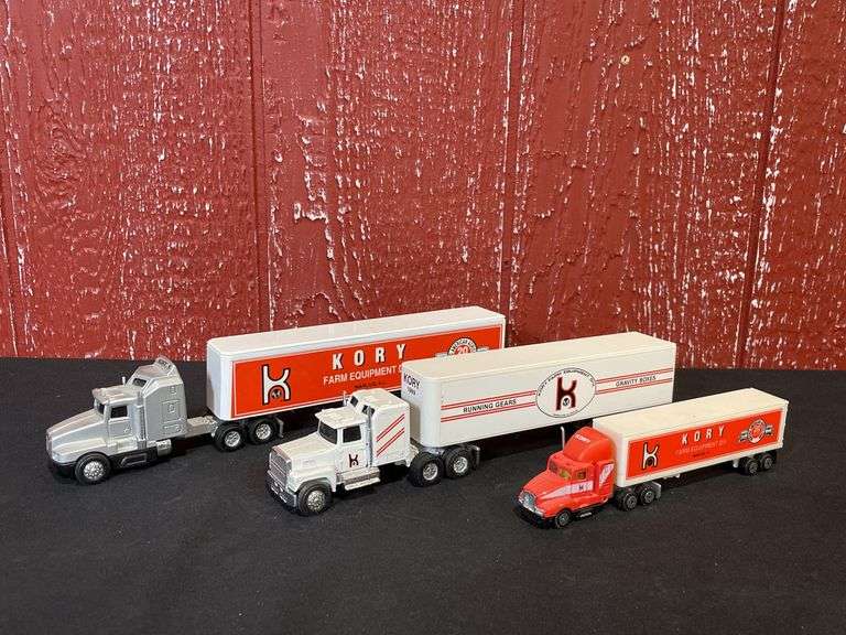 (3) 1/64 scale Kory Semis
