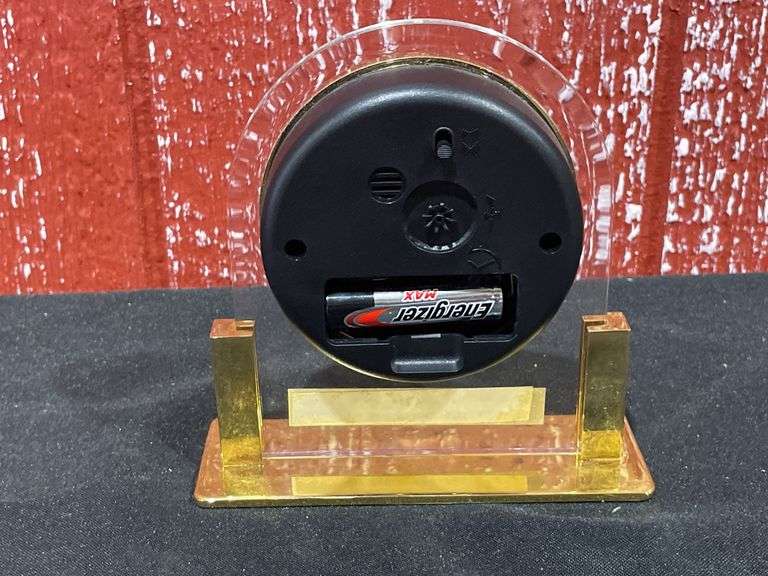 (3) John Deere Clock, Dish,  Paperweight