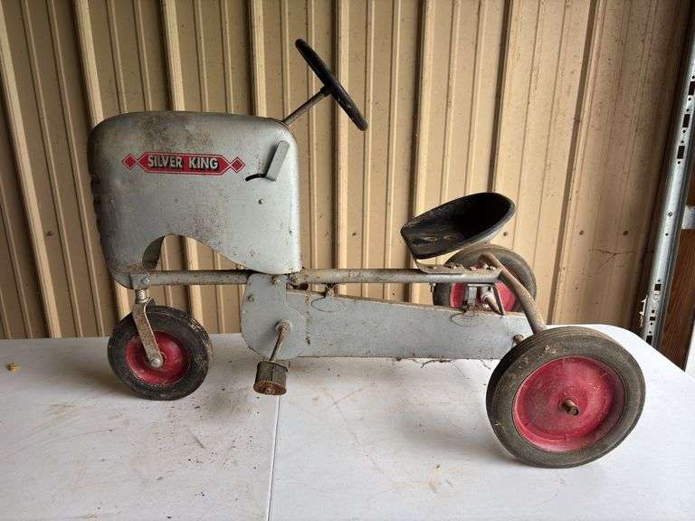 Silver King Pedal Tractor Customized image