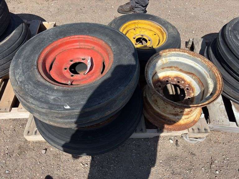 (3) Tires and (4) Rims