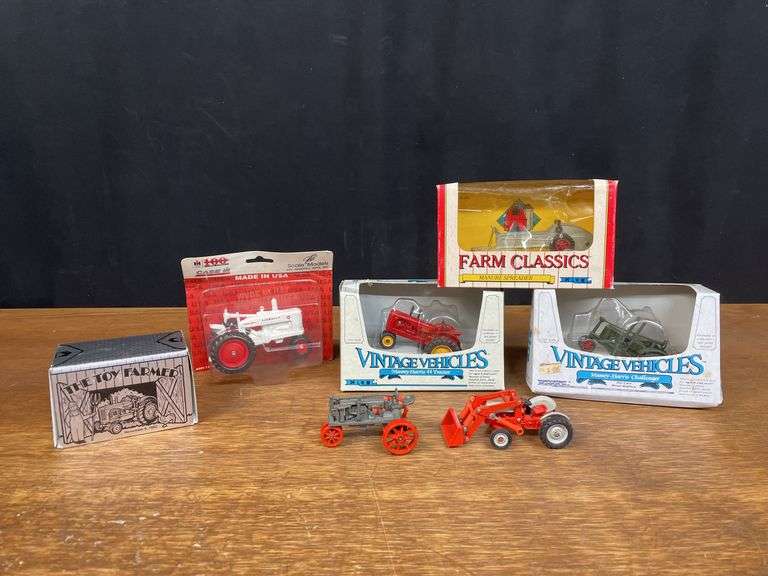 (7) 1/43 Tractors + Implements image