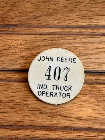 John Deere Ind. Truck Operator Badge image