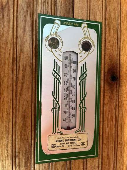 John Deere Mirror Thermometer image