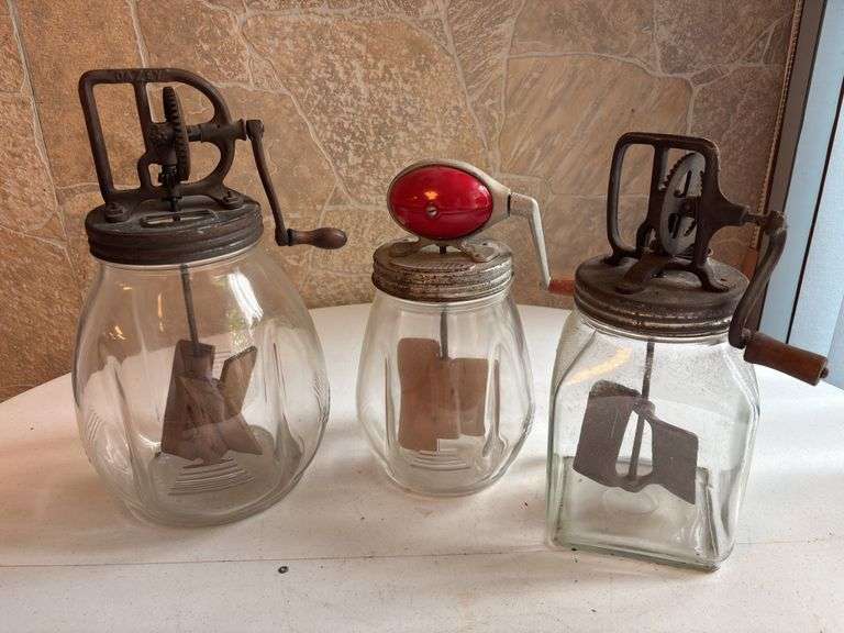 (3) Butter Churns image