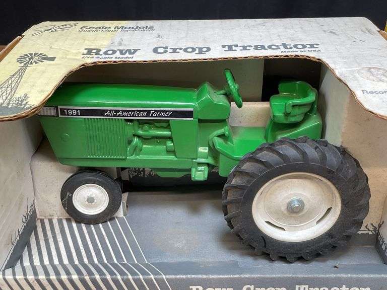 (2) 1/16 John Deere Scale Models NIB
