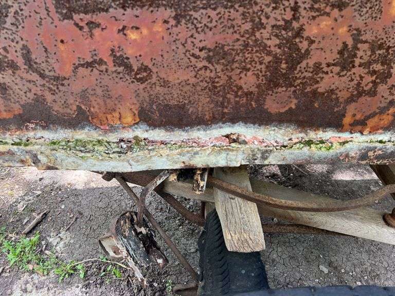 Old Grain Wagon