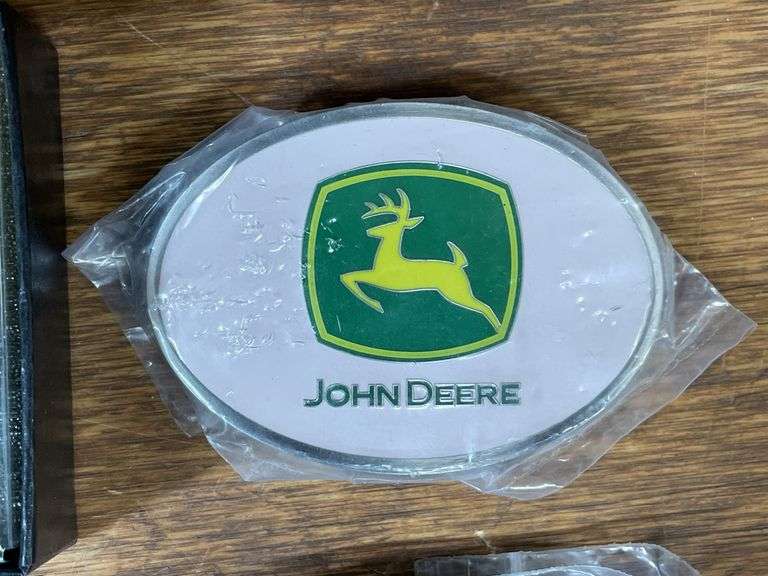 (4) John Deere Belt Buckles