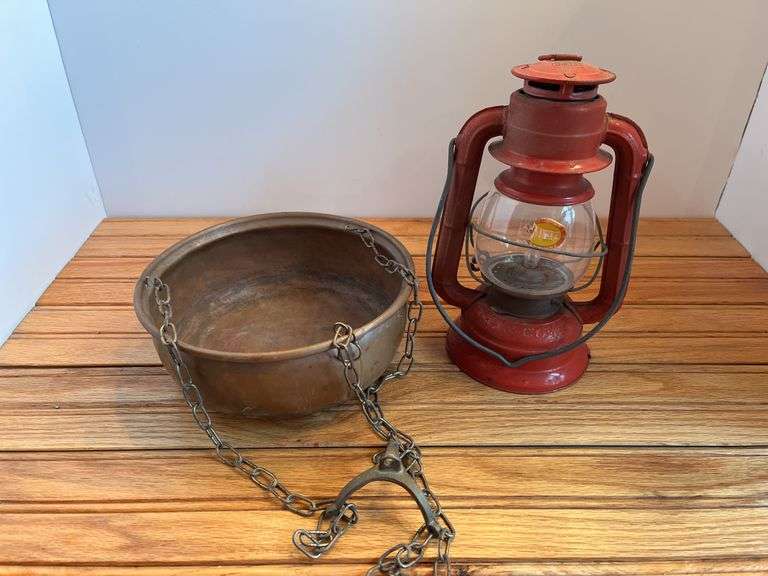 (2) Lantern + Brass Pan image