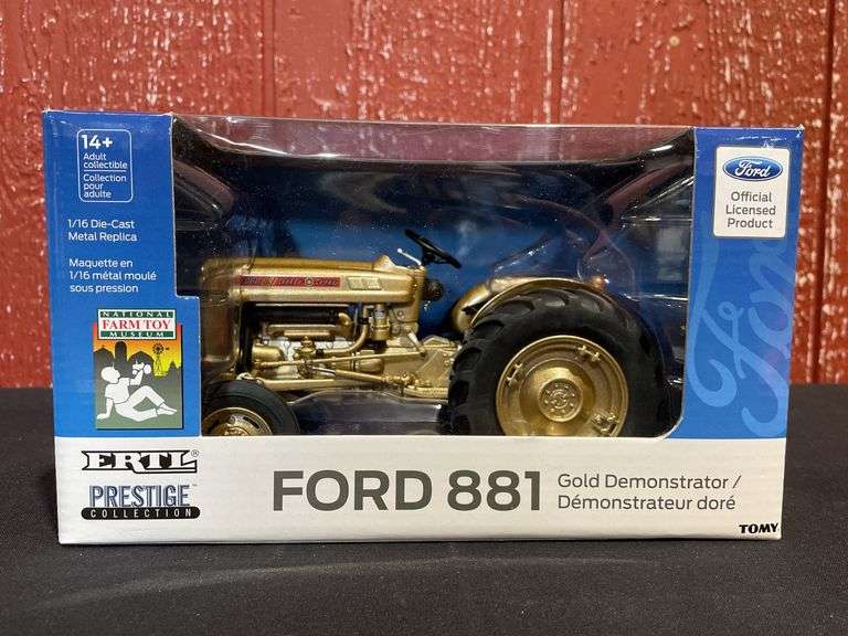 1/16 Ford 881 Gold Demonstrator 2018 NFTM NIB Ertl image