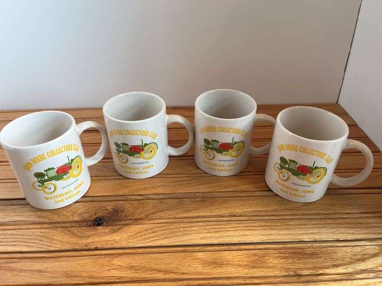 (4) John Deere Collectors Club Mugs image