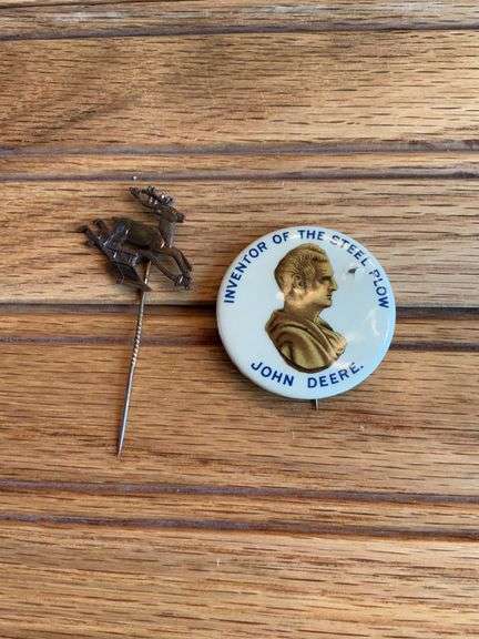 (2) John Deere Button + Straight Pin image